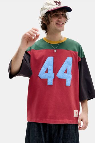 T-shirt rouge à manches 3/4 en taille: Medium - Champion - Modalova