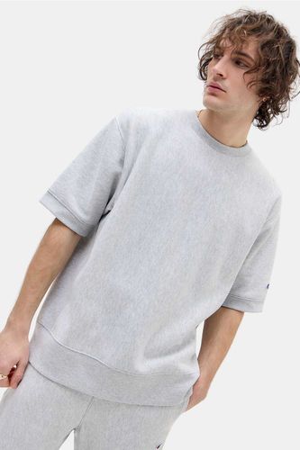 Sweat-shirt à manches courtes gris Reverse Weave en taille: Medium - Champion - Modalova