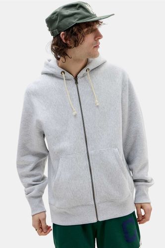 Sweat à capuche gris Reverse Weave à fermeture éclair en taille: Medium - Champion - Modalova