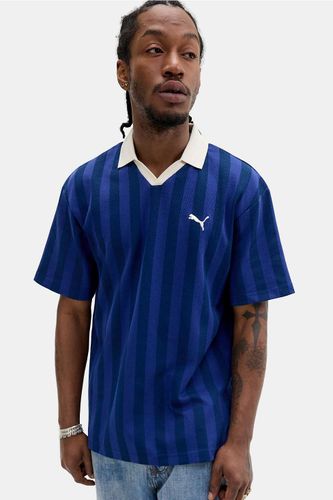 Polo décontracté à manches courtes bleu en taille: Medium - Puma - Modalova