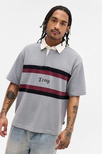 Polo gris à manches courtes exclusif UO en taille: Small - Temp Surf Co - Modalova