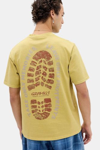 T-shirt graphique Sulphue Pigment Footprint en taille: Small - Gramicci - Modalova