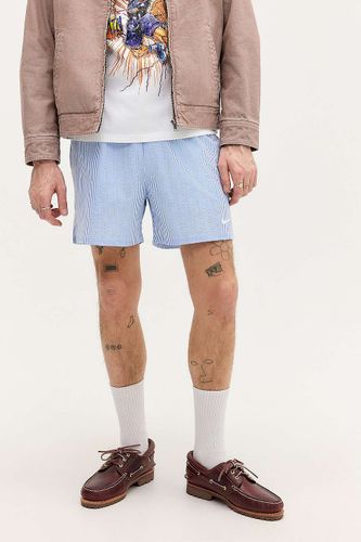 Short de bain en seersucker bleu 5" en taille: Medium - Nike - Modalova