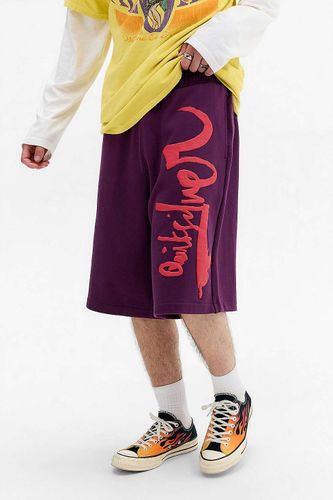 Short en jersey violet exclusif UO Quiksilver par en taille: Medium - Quicksilver - Modalova