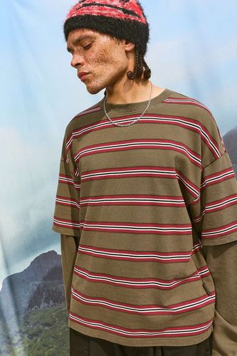 Iets frans. T-shirt à manches longues rayé double couche en taille: Small - iets frans... - Modalova