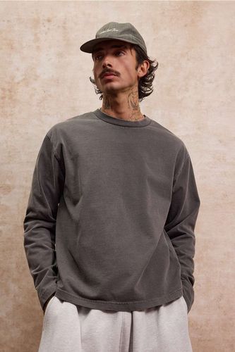 T-shirt à manches longues noir délavé en taille: Medium - Loom - Modalova