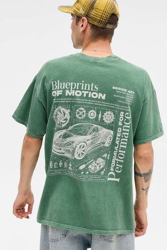 T-shirt UO Blueprints par taille: XS - Urban Outfitters - Modalova
