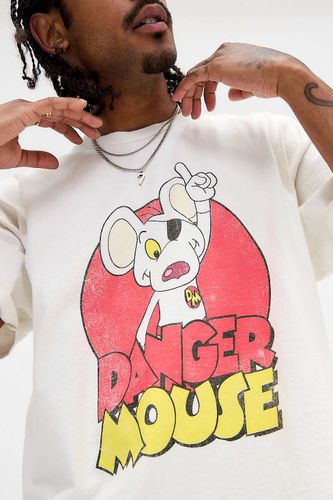 T-shirt UO Ecru Danger Mouse par en taille: XS - Urban Outfitters - Modalova