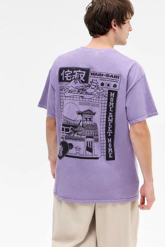 T-shirt UO Violet Wabi-Sabi par en taille: Medium - Urban Outfitters - Modalova