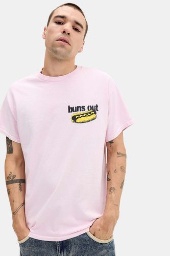 T-shirt graphique hot-dog rose UO par en taille: Small - Urban Outfitters - Modalova