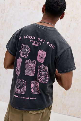 T-shirt graphique UO Good Day Cat par en taille: Small - Urban Outfitters - Modalova