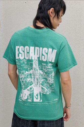 T-shirt graphique UO Escapism Avion par taille: Medium - Urban Outfitters - Modalova