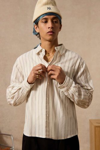 Chemise rayée Nolan écru en taille: Large - Loom - Modalova