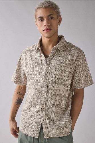 Chemise géométrique ample à manches courtes en taille: Small - BDG - Modalova