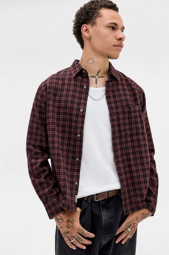 Chemise à carreaux Reggie bordeaux en taille: Small - BDG - Modalova