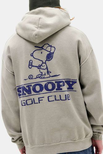 UO Sweat à capuche de golf Snoopy gris par en taille: Medium - Urban Outfitters - Modalova