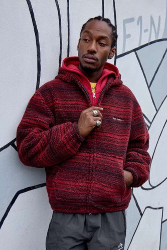 Sweat à capuche en polaire à rayures bordeaux iets frans. en Brun taille: XS - iets frans... - Modalova