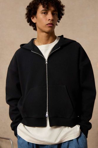Sweat à capuche zippé doublé en fausse fourrure taille: TTP - Loom - Modalova