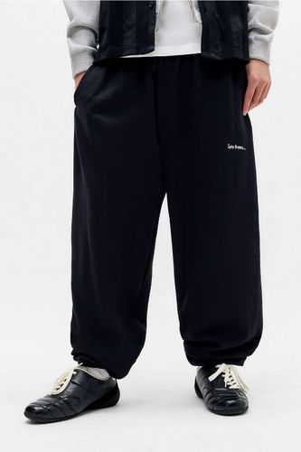 Iets frans. Joggings Noirs Brodés en Black taille: Small - iets frans... - Modalova