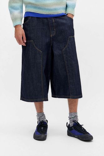Jean court oversize style charpentier iets frans. en taille: 28 l 30 L - iets frans... - Modalova