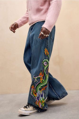 Jean Sword Dragon exclusivité UO taille: 30 l 32 L - Ed Hardy - Modalova