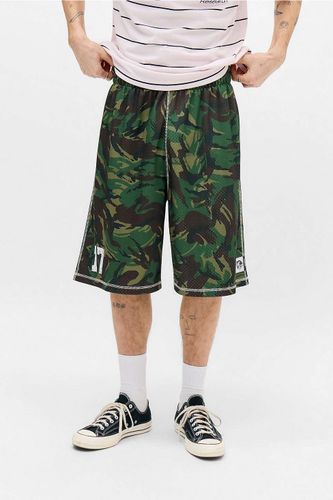 Iets frans. Short de sport en maille aérée camouflage vert en taille: Medium - iets frans... - Modalova