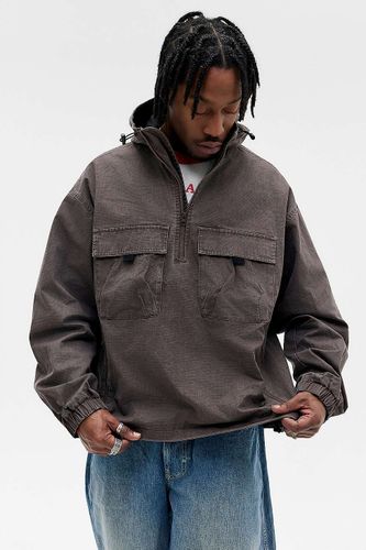 Anorak demi-zip texturé à soufflet en taille: Small - Ayker - Modalova