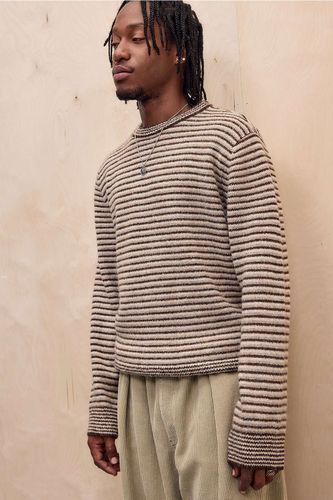 Pull rayé et écru micro taille: Small - BDG - Modalova