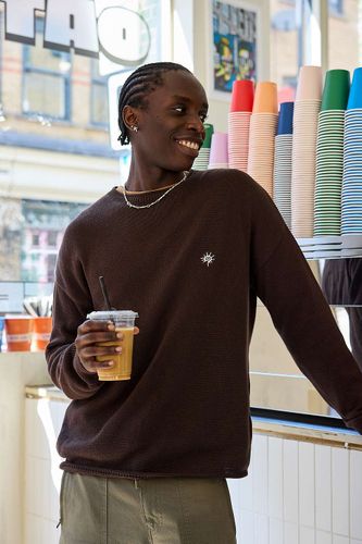 Pull graphique tourbillon marron en taille: XS - Ayker - Modalova
