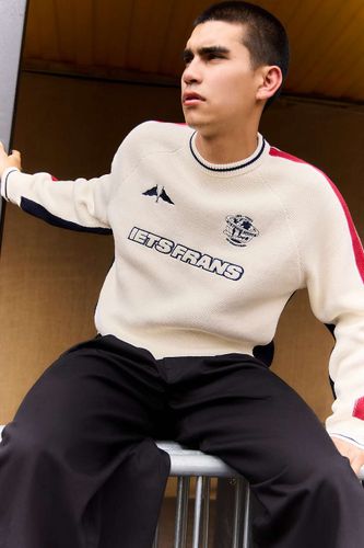 Iets frans. Pull de sport à empiècement en taille: XS - iets frans... - Modalova