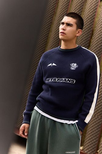 Iets frans. Sweat en maille à empiècement sport marine en taille: Small - iets frans... - Modalova