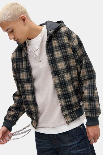 Sweat à capuche skate à carreaux Rex en taille: Medium - BDG - Modalova