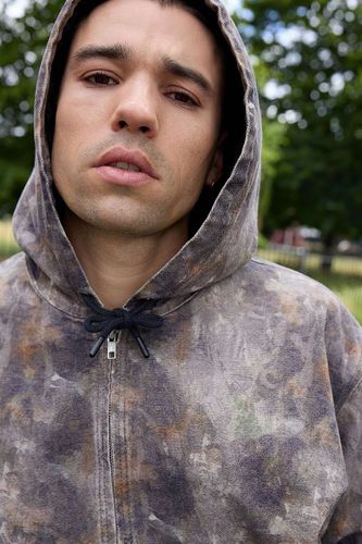 Veste de skate à capuche aquarelle Rex en taille: Medium - BDG - Modalova