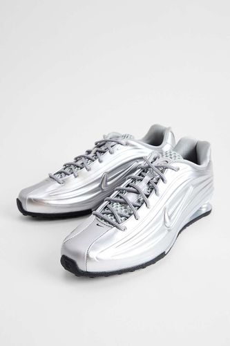 Baskets Shox Z métallisées argentées en taille: UK 5 - Nike - Modalova