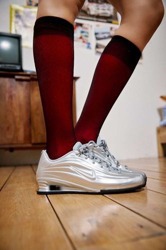 Baskets Shox Z métallisées argentées en taille: UK 5 - Nike - Modalova