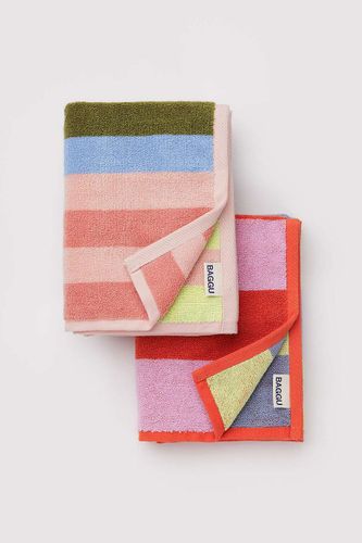 Ensemble de 2 serviettes de main à rayures Pool en taille: TAILLE UNIQUE - BAGGU - Modalova