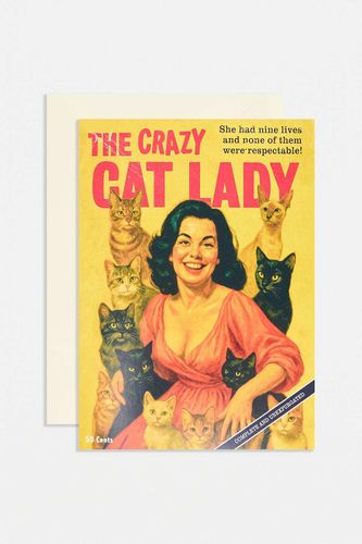 Carte de vaux La folle aux chats par en Assorted taille: TAILLE UNIQUE - Urban Outfitters - Modalova