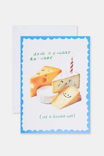 Carte d'anniversaire Cheesy en Assorti(e) taille: TAILLE UNIQUE - Urban Outfitters - Modalova