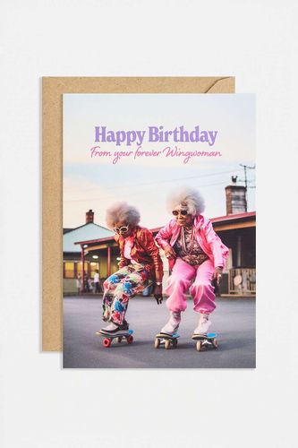 Carte de vaux d'anniversaire Forever Wingwomen par en Assorted taille: TAILLE UNIQUE - Urban Outfitters - Modalova