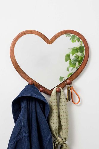 Crochet miroir en forme de caur par en taille: TAILLE UNIQUE - Urban Outfitters - Modalova