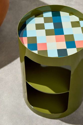 Table d'appoint à damier Devon par en Green taille: TAILLE UNIQUE - Urban Outfitters - Modalova