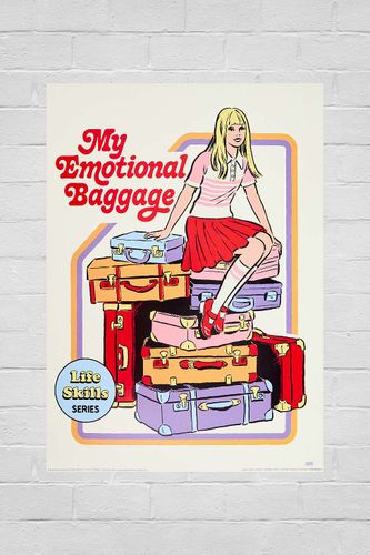 Impression murale Steven Rhodes Emotional Baggage 30x40cm par en taille: TAILLE UNIQUE - Urban Outfitters - Modalova