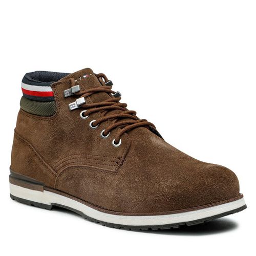 Boots Tommy Hilfiger Outdoor Hilfiger Suede Boot FM0FM04200 Cocoa GT6 - Chaussures.fr - Modalova