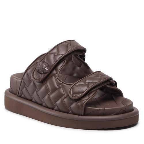 Mules / sandales de bain Kurt Geiger Orson Slide 8650530109 Brown - Chaussures.fr - Modalova