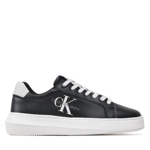 Sneakers Calvin Klein Jeans Chunky Cupsole Laceup Mon Lth Wn YW0YW00823 Black BDS - Chaussures.fr - Modalova