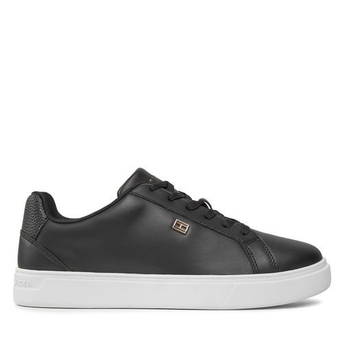 Sneakers Tommy Hilfiger Essential Court Sneaker FW0FW07686 Black BDS - Chaussures.fr - Modalova