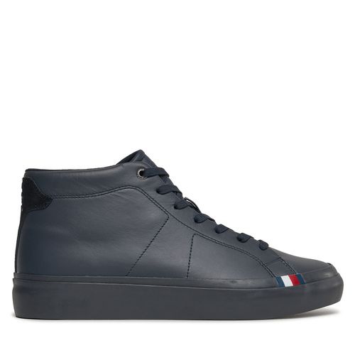 Sneakers Tommy Hilfiger Thick Vulc Chukka Premium Lth FM0FM04880 Bleu marine - Chaussures.fr - Modalova