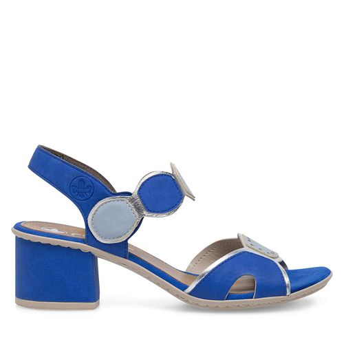 Sandales Rieker 64691-14 Bleu - Chaussures.fr - Modalova