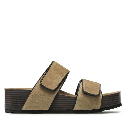 Mules / sandales de bain Gino Rossi 22SS07 Khaki - Chaussures.fr - Modalova