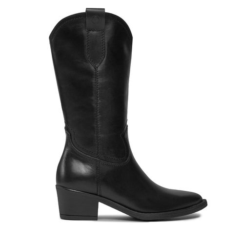 Bottines Tamaris 1-25701-41 Black Leather 003 - Chaussures.fr - Modalova